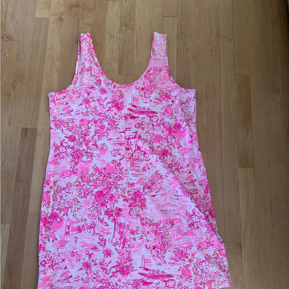 Lilly Pulitzer Newberri Tank Dress XXL - Picture 2 of 2